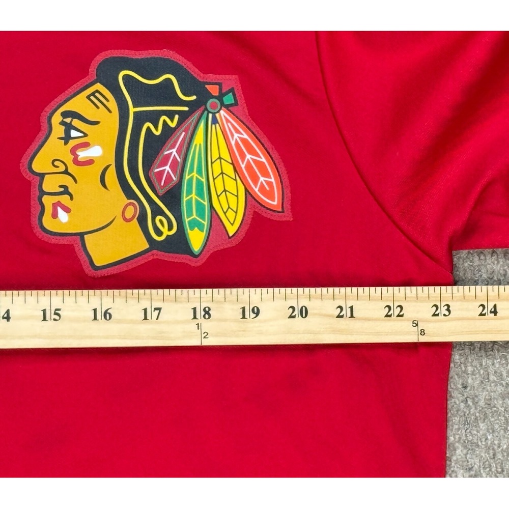 Majestic Vintage NHL Chicago Blackhawks‎ Baseball Jersey Size Large - Picture 6 of 7